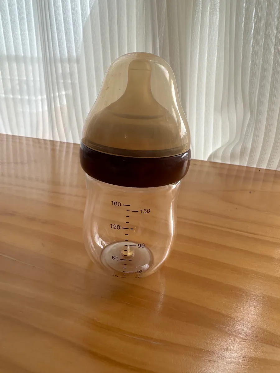 世喜玻璃防胀气奶瓶 160ml 小月龄专用